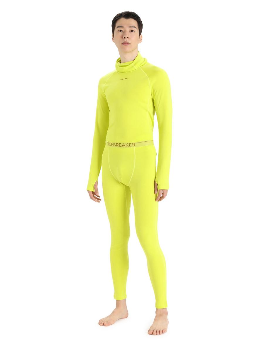 Icebreaker 15.5 Merino Thermal Miesten Leggingsit Keltainen | FI 1122SGLO